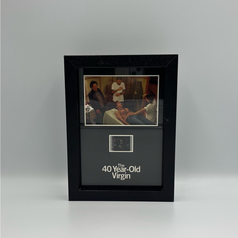 Vintage Blockbuster Exclusive The 40 Year-Old Virgin Senitype Film Cell Decor